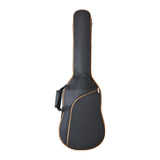 Maxbell Guitar Bag Thick Padding Double Straps Backpack for Electric Bass Instrument orange