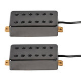 Maxbell Double Coil Pickups Set for 6 Strings Electric Guitar Accessories Parts Black 12