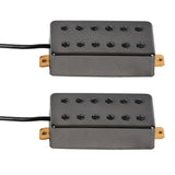 Maxbell Double Coil Pickups Set for 6 Strings Electric Guitar Accessories Parts Black 12