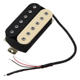 Maxbell 2Pcs Guitar Pickup Double Coil 4P Prewired for Electric Guitar Instrument Yellow Black