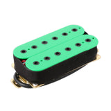 Maxbell 2Pcs Guitar Pickup Double Coil 4P Prewired for Electric Guitar Instrument Green