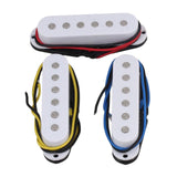Maxbell 3x Copper Guitar Pickups Bridge Pickups for Electric Guitar Accessories White