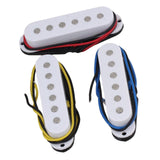 Maxbell 3x Copper Guitar Pickups Bridge Pickups for Electric Guitar Accessories White