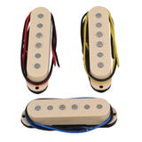 Maxbell 3x Copper Guitar Pickups Bridge Pickups for Electric Guitar Accessories Light Yellow