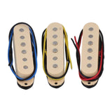 Maxbell 3x Copper Guitar Pickups Bridge Pickups for Electric Guitar Accessories Light Yellow