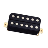 Maxbell Guitar Pickup Accessory Neck and Bridge Pickup Parts for Electric Guitar Black