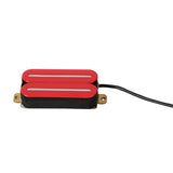 Maxbell Electric Guitar Dual Pickups High Output Dual Pickups for Electric Guitar Red