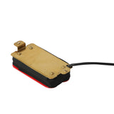 Maxbell Electric Guitar Dual Pickups High Output Dual Pickups for Electric Guitar Red