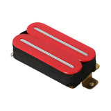 Maxbell Electric Guitar Dual Pickups High Output Dual Pickups for Electric Guitar Red