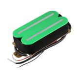 Maxbell Electric Guitar Dual Pickups High Output Dual Pickups for Electric Guitar Green