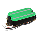 Maxbell Electric Guitar Dual Pickups High Output Dual Pickups for Electric Guitar Green