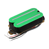Maxbell Electric Guitar Dual Pickups High Output Dual Pickups for Electric Guitar Green