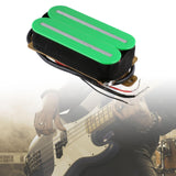 Maxbell Electric Guitar Dual Pickups High Output Dual Pickups for Electric Guitar Green