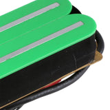Maxbell Electric Guitar Dual Pickups High Output Dual Pickups for Electric Guitar Green