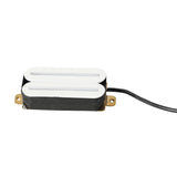 Maxbell Electric Guitar Dual Pickups High Output Dual Pickups for Electric Guitar White