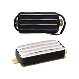 Maxbell Electric Guitar Humbucker Pickup Four Coil Neck and Bridge Position Durable Black