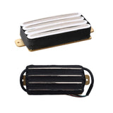 Maxbell Electric Guitar Humbucker Pickup Four Coil Neck and Bridge Position Durable Black