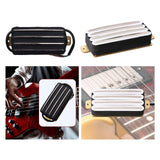 Maxbell Electric Guitar Humbucker Pickup Four Coil Neck and Bridge Position Durable Black