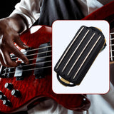 Maxbell Electric Guitar Humbucker Pickup Four Coil Neck and Bridge Position Durable Black
