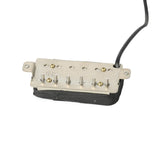 Maxbell 2 Pieces Guitar Pickup Double Coil Humbucker Low Noise for Electric Guitar White