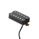 Maxbell Universal Guitar Double Coil Pickups Multifunction for Jazz Part Replacement Black