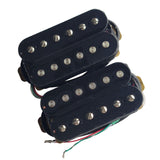 Maxbell Universal Guitar Double Coil Pickups Multifunction for Jazz Part Replacement Black
