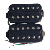 Maxbell Universal Guitar Double Coil Pickups Multifunction for Jazz Part Replacement Black