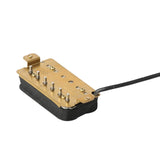 Maxbell Universal Guitar Double Coil Pickups Multifunction for Jazz Part Replacement Black