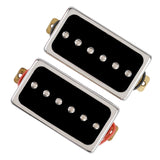 Maxbell Universal Single Coil Pickups Durable Soap Bar for LP Electric guitar Chrome