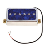 Maxbell Universal Single Coil Pickups Durable Soap Bar for LP Electric guitar Blue Pearl