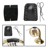 Maxbell Wear Resistant French Horn Hand Guard Handmade Accessory for Kids Adult With Buckle