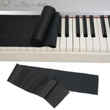 Maxbell Piano Key Cover Cloth Practical Musical Instrument Parts for 88 Key Piano