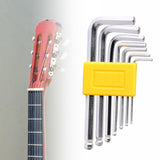 Maxbell 7x Professional Guitar Wrench Set Accessories Portable for Electric Guitar