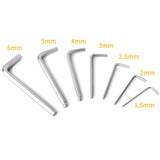 Maxbell 7x Professional Guitar Wrench Set Accessories Portable for Electric Guitar
