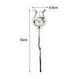 Maxbell Portable Clarinet Marching Lyre Music Clip Metal Holder for Alto Sax Tenor