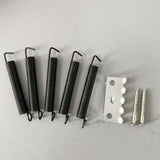 Maxbell Electric Guitar Tremolo Bridge Springs Replacement for Repairing Maintenance black