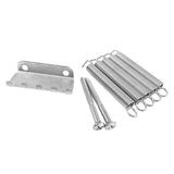 Maxbell Electric Guitar Tremolo Bridge Springs Replacement for Repairing Maintenance Argent
