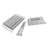 Maxbell Electric Guitar Tremolo Bridge Springs Replacement for Repairing Maintenance Argent