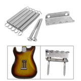 Maxbell Electric Guitar Tremolo Bridge Springs Replacement for Repairing Maintenance Argent