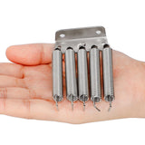 Maxbell Electric Guitar Tremolo Bridge Springs Replacement for Repairing Maintenance Argent