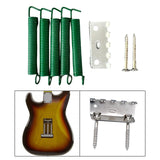 Maxbell Electric Guitar Tremolo Bridge Springs Replacement for Repairing Maintenance Green
