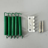 Maxbell Electric Guitar Tremolo Bridge Springs Replacement for Repairing Maintenance Green