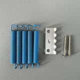 Maxbell Electric Guitar Tremolo Bridge Springs Replacement for Repairing Maintenance Blue