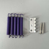 Maxbell Electric Guitar Tremolo Bridge Springs Replacement for Repairing Maintenance Violet