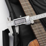 Maxbell Ukelele Carrying Case Nylon for Soprano Concert Tenor Thick Padded 26inch Black