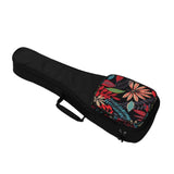 Maxbell Ukelele Carrying Case Nylon for Soprano Concert Tenor Thick Padded 26inch Black