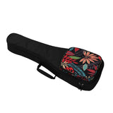 Maxbell Ukelele Carrying Case Nylon for Soprano Concert Tenor Thick Padded 26inch Black