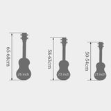 Maxbell Ukelele Carrying Case Nylon for Soprano Concert Tenor Thick Padded 26inch Black