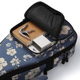 Maxbell Ukelele Carrying Case Nylon for Soprano Concert Tenor Thick Padded 26inch Blue