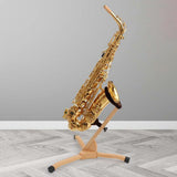 Maxbell Beech Wood Saxophone Stand for Repair Parts Fitments Replace